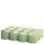 Unscented Mint green Votive Candles 15 Hour