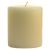 3 x 3 French Butter Cream Pillar Candles