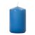 Colonial Blue 3 X 4 Unscented Pillar Candles