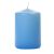 Light Blue 3 X 4 Unscented Pillar Candles