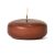 brown floating candles