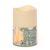 3x4.5 Ivory Resin Indoor/Outdoor LED Candle