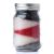 Layered Neapolitan Mason Jar Candles