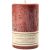 Textured Cranberry Chutney 4 x 6 Pillar Candles