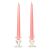 12 Inch Pink Taper Candles Dozen