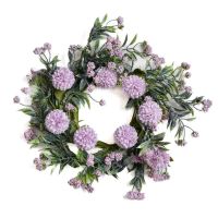 Wicklow Blooms 4 Inch Candle Ring Lavender