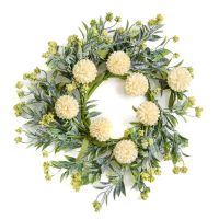 Wicklow Blooms 4 Inch Candle Ring Yellow